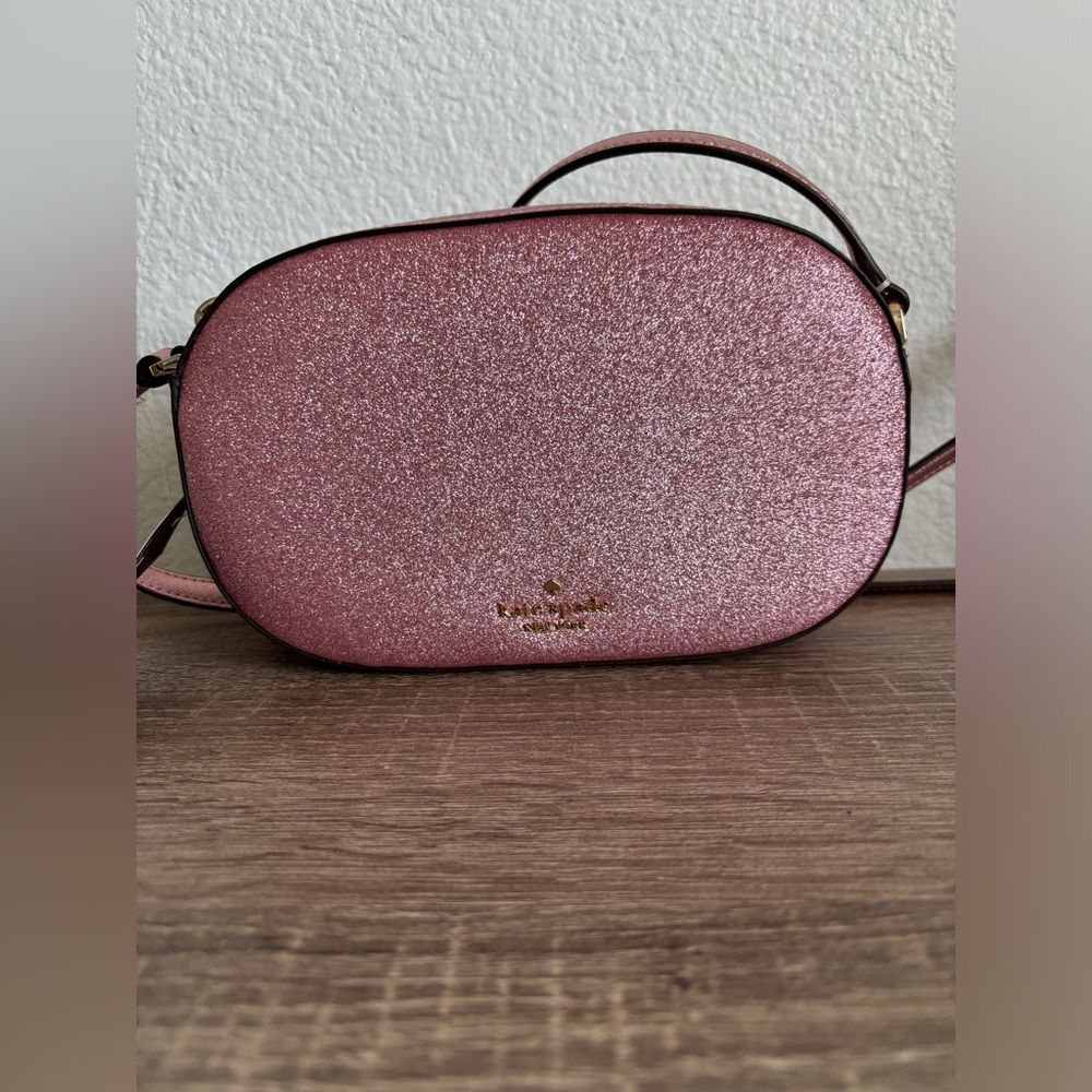 Kate spade pink glimmer bag EUC
